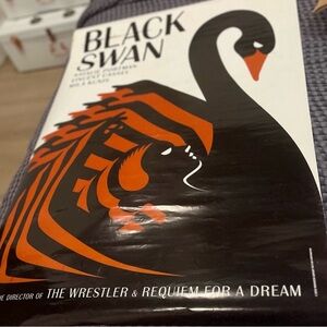BLACK SWAN Movie Poster 2010 RARE La Boca Teaser 27x40